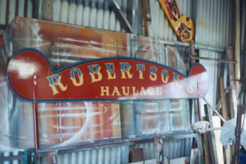 A Traditional Signs  Lorry nameboard  2