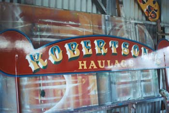 A Traditional Signs  Lorry nameboard  4