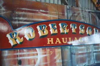 A Traditional Signs  Lorry nameboard  5